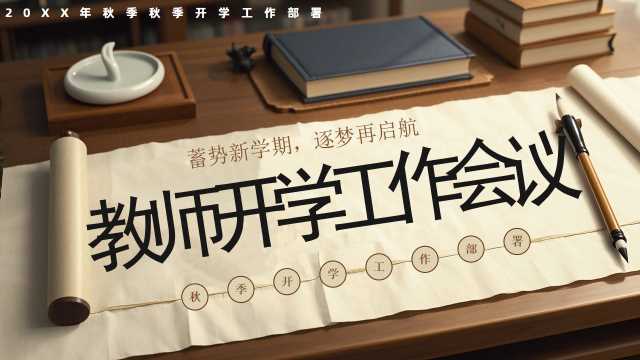 教师工作会议PPT模版[2026080903]