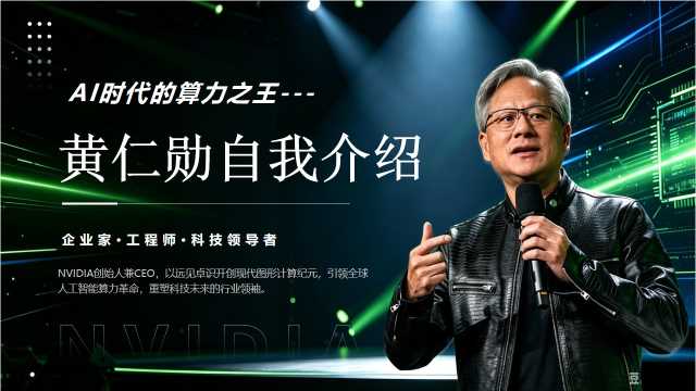 黄仁勋自我介绍【2026091205】