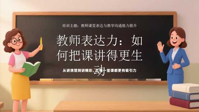 教师表达力如何把课讲的更生动【2026102801】